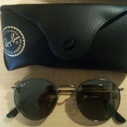 Ray-Ban RB3447 Round Metal Uni-sex Polarized Sunglasses 