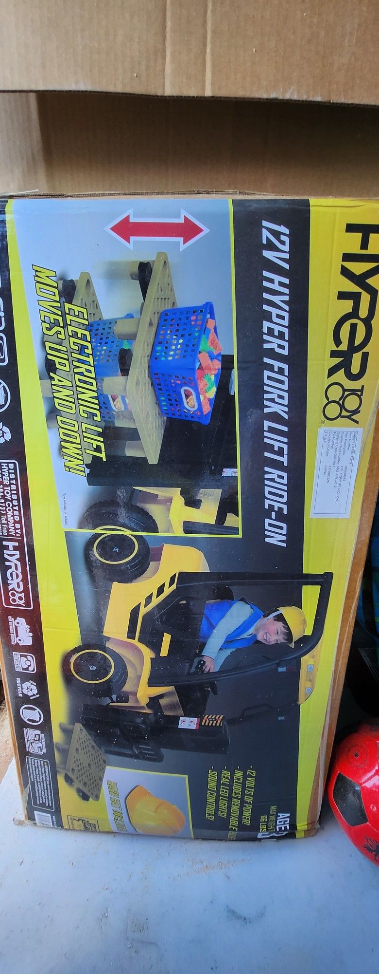 Fork Lift 12V Ride-on Toy 