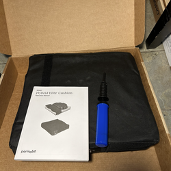 New 17Lx18W ROJO dual pump wheelchair cushion