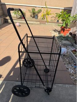 Folding shopping cart