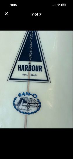 Harbor 10 foot longboard surfboard