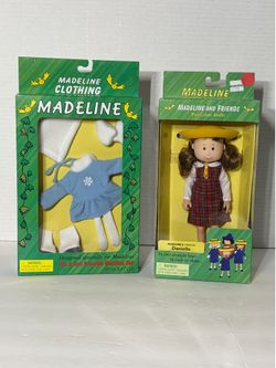 Vintage Eden Madeline & Friends Danielle 8" Doll & Winter Clothing Outfit Lot NIB