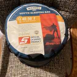 Snap-On -  Youth Sleeping Bag (Wenzel)
