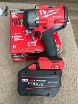 $500 for FORGE battery 12-0.. and IMPACT BRAND NEW “ Super powerful”