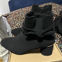 Black London Fog Booties 