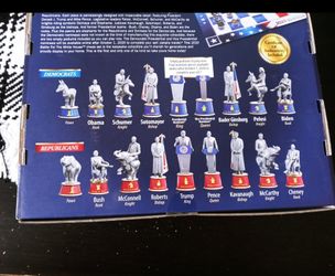 2020 Battle For The white House limited edition chess Set
