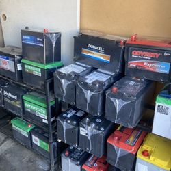 Car batteries