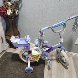 Huffy Bike Frozen Kids Girl 12 New Ready To Ride 