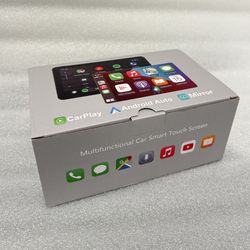 Brand New 9" Wireless CarPlay Screen for Car, Apple CarPlay & Android Auto Receiver with 1080P Backup Camera, HD Touchscreen, Bluetooth, GPS, Voice Co