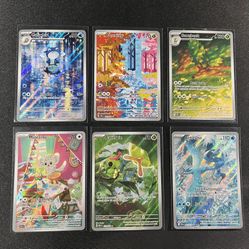 Pokemon Cards (Illustration Rare’s)