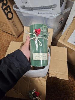 Scented Pillar Candle Balsam Forest