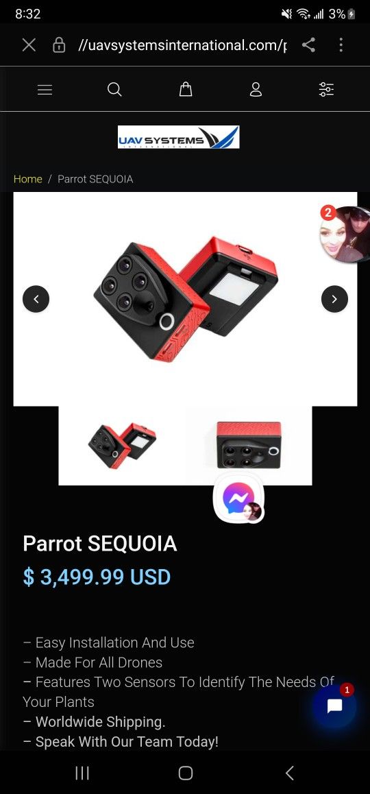 Parrot Sequoia