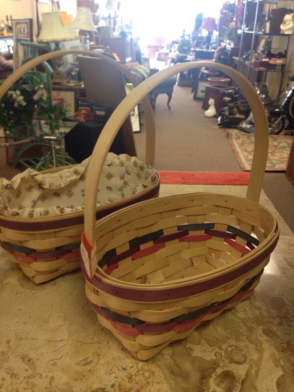 Longaberger 1992 Signed Easter Basket