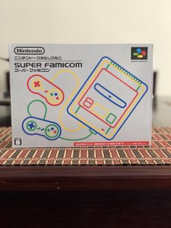 Nintendo Super Famicom Classic Mini Console Japanese ver SNES SFC