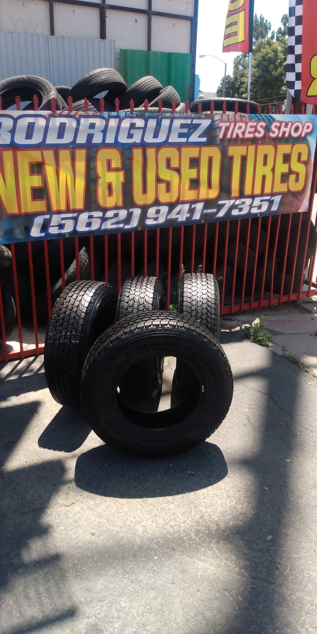 TIRES NEW AND USED