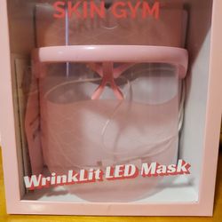 Skin Gym LED Light Mask for Reducing Acne Aging Discoloration 