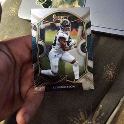 Cj Henderson Football Card 