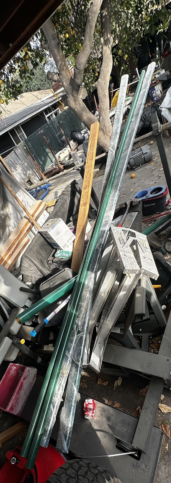 Green Medal Fencing Poles