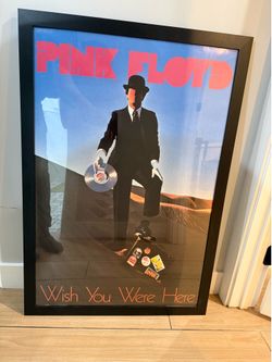 Pink Floyd - Wish You Were Here Poster (Framed)