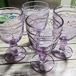 Set De 4 Copas, $45 Cada Set De Princess House