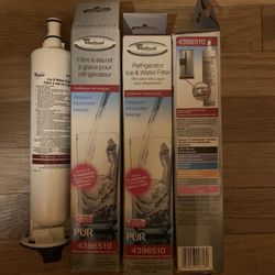 Genuine Whirlpool Refrigerator Ice & Water Filters