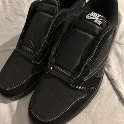  Travis Scott x Air Jordan 1 Retro Low OG SP 'Black Phan