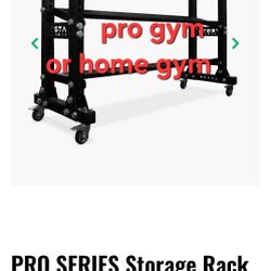 Vesta Pro Weight Equipment Rolling Rack 