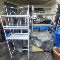 2 OVER THE TOILET BATHROOM SHELVES ,$19 ,EACH