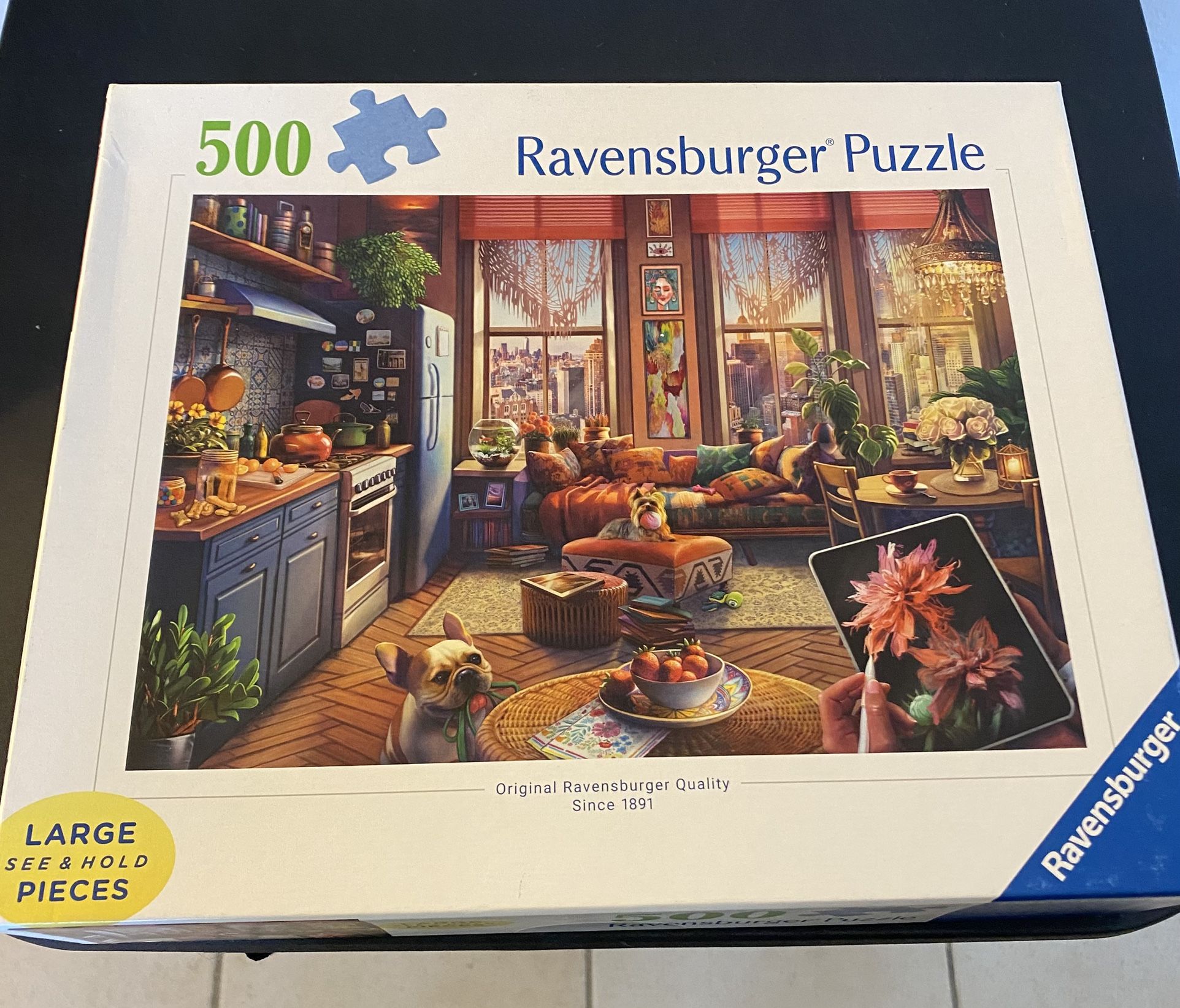 Ravensburger 500 Puzzle Complete Large Format