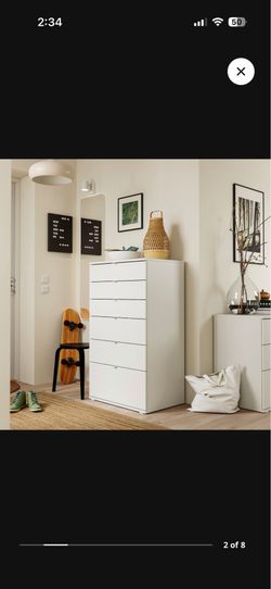 IKEA VIHALS 6 drawer dresser