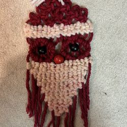 Macrame Santa