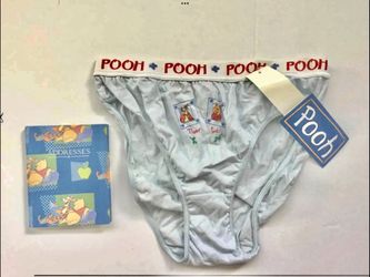 NEW Winnie the Pooh Underwear Size 7 with Tags + Pooh Tigger Address Book