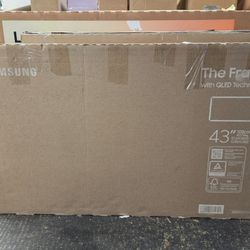 43” Samsung smart 4k the frame tv