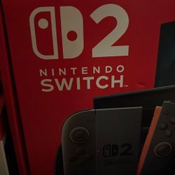 Nintendo Switch 2 Brand New Never Opened Comes With Mario Kart World 