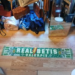 vintage real betis scarf