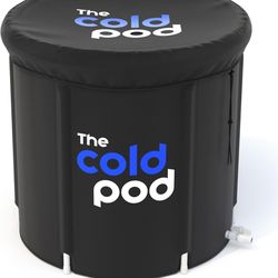 The Cold Pod Ice Bath Tub for Athletes with Cover: 88 Gallons Cold Plunge Tub for Recovery, Multiple Layered Portable Ice Bath Plunge Pool