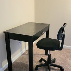 Desk And Chair