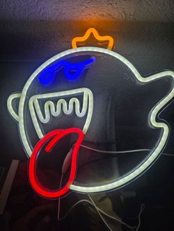 King Boo LED Neon Sign