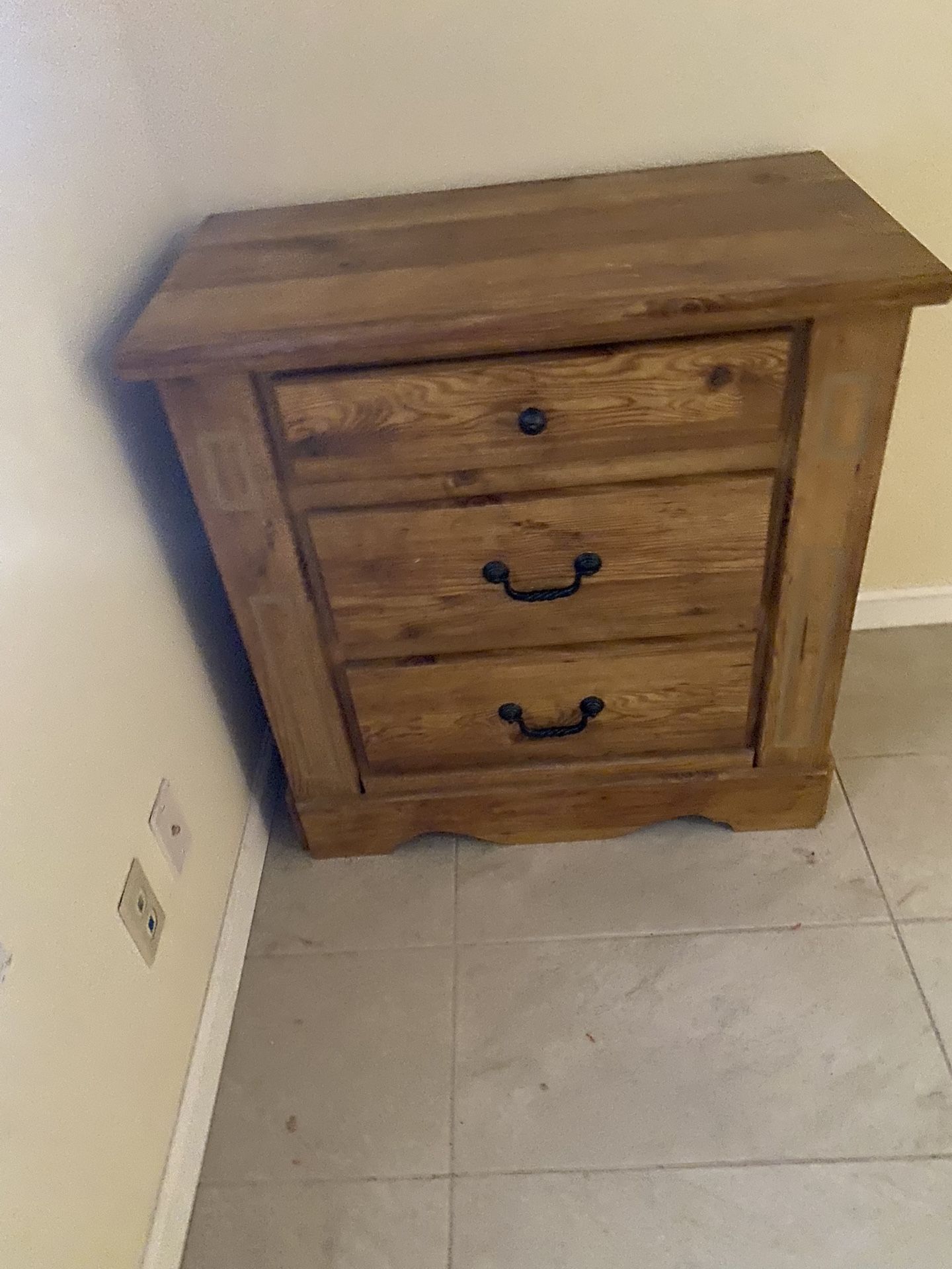 Night Stand And Dresser