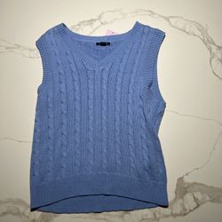 Blue Women’s Sweater Vest New