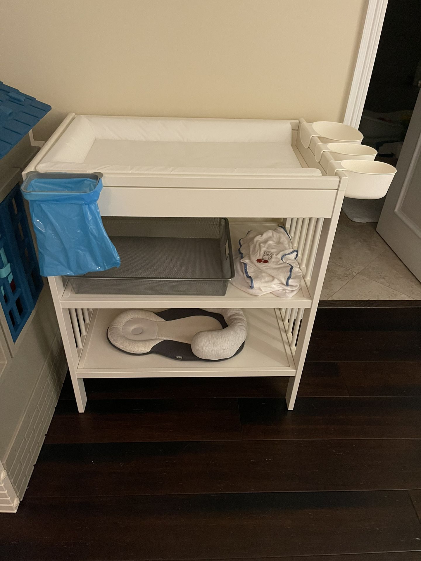 White Changing Table