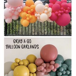grab & go balloon garlands $100
