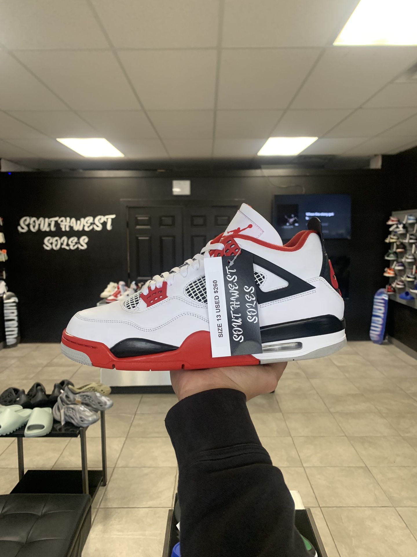 Jordan 4 Fire Red Size 13 Available In Store!