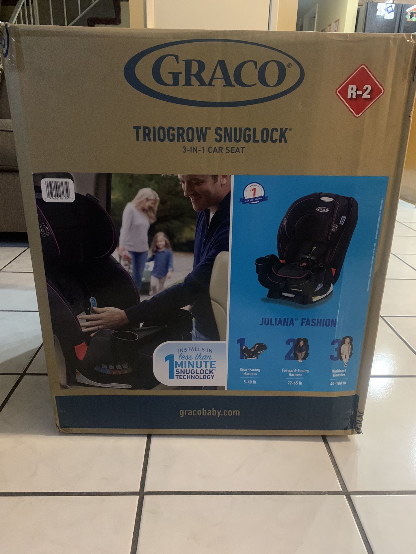 Graco Triogrow Snuglock 3 In 1 Car Seat
