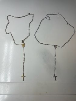 Stainless steel rosary’s