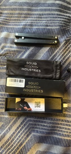 Squid industries trainer balisong butterfly