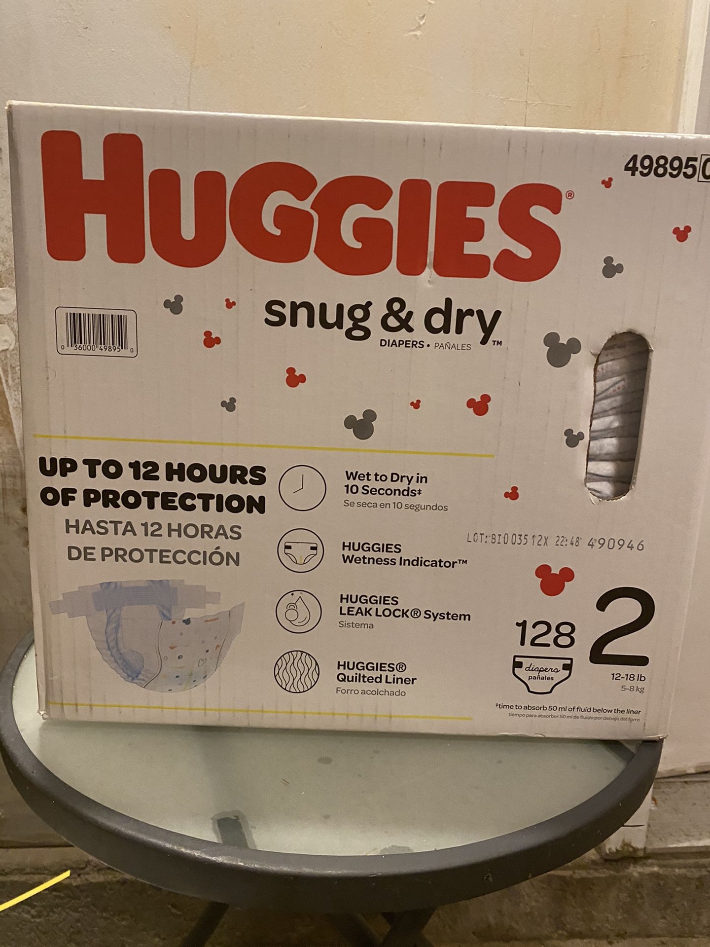 Huggies diapers step 2