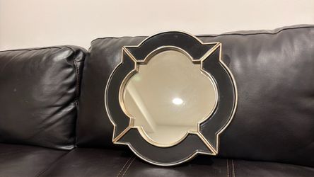 Free! Black and Gold Decorative Wall Mirror