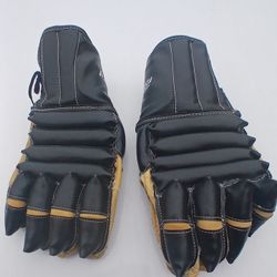 Vintage 1960's Pro Hockey Gloves 