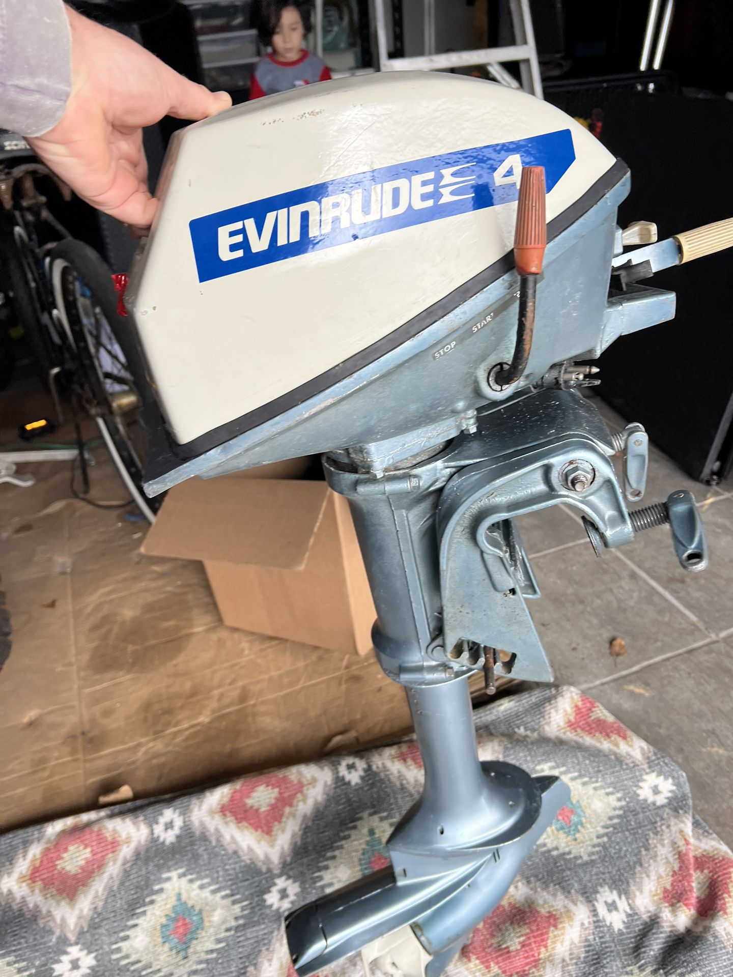 Evinrude 4hp Outboard Motor